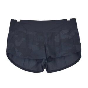 lululemon Speed Up  Short 2.5" Size 6 in Heritage 365 Camo Deep Coal & Black